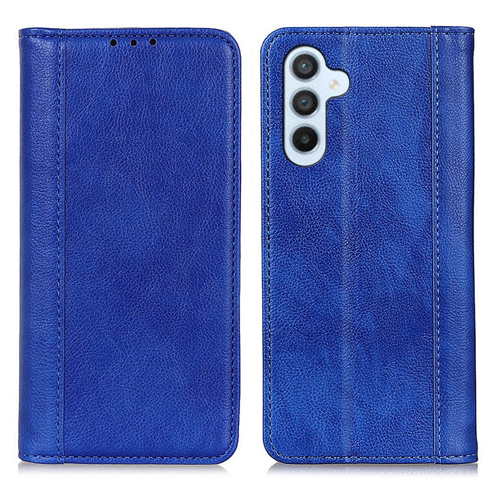 For Samsung Galaxy A57 5G Stand Case Split Leather Litchi Texture Wallet Phone Cover