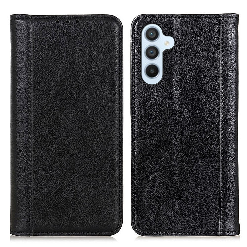 For Samsung Galaxy A57 5G Stand Case Split Leather Litchi Texture Wallet Phone Cover