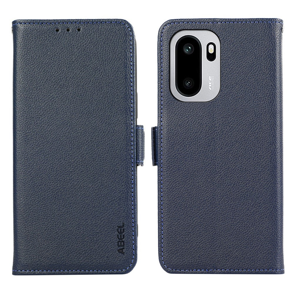 ABEEL För OnePlus 15R 5G / Ace 6T 5G / Ace 6 5G Skal Litchi Texture Läder RFID Blockerande mobilskal