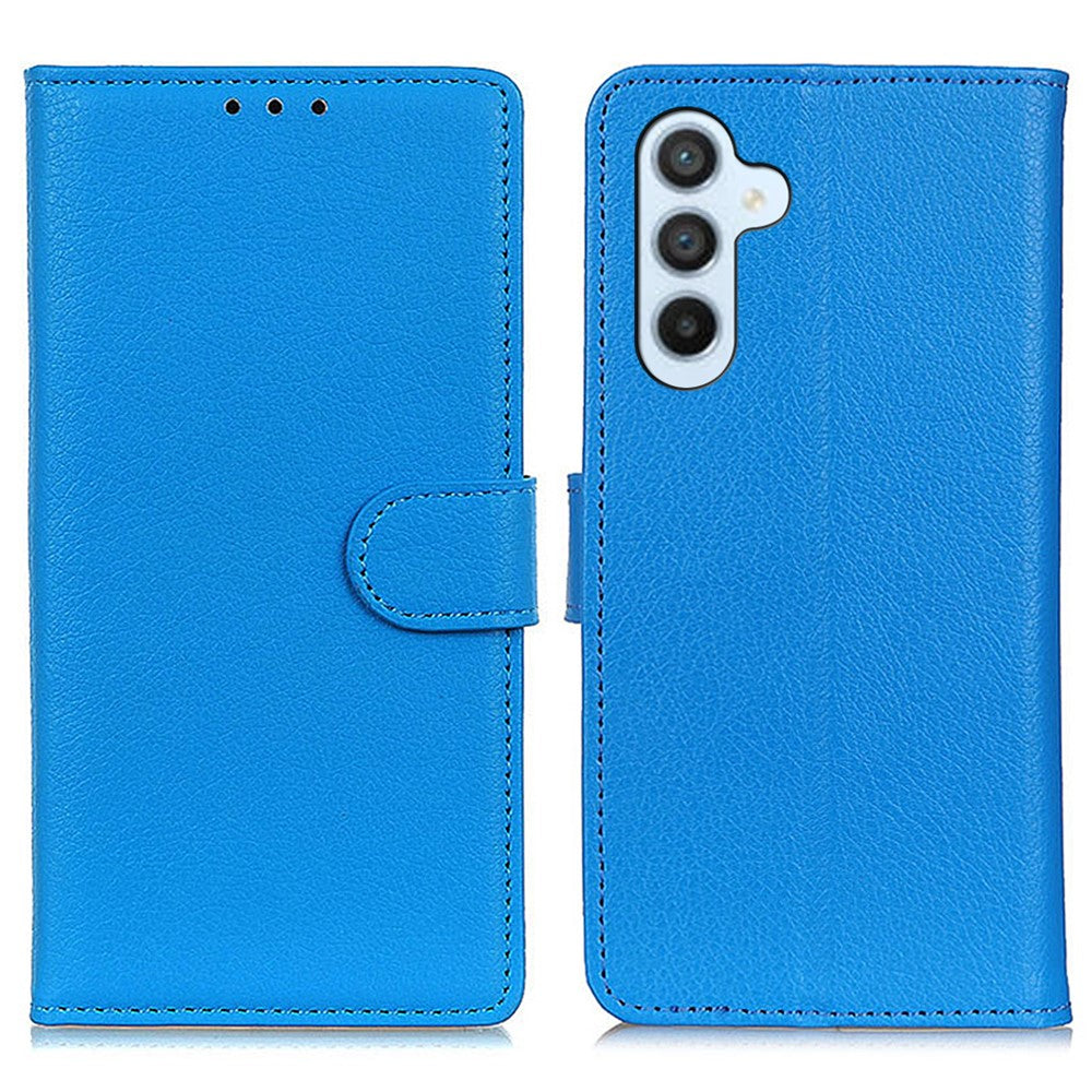 For Samsung Galaxy A57 5G Wallet Case PU Leather Phone Cover Litchi Texture