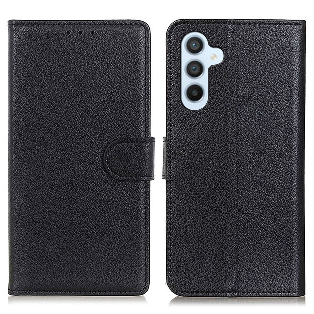 For Samsung Galaxy A57 5G Wallet Case PU Leather Phone Cover Litchi Texture