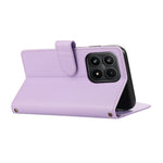 For Xiaomi 17 Case Multi Card Slots Zipper Leather Phone Cover with Wrist Strap