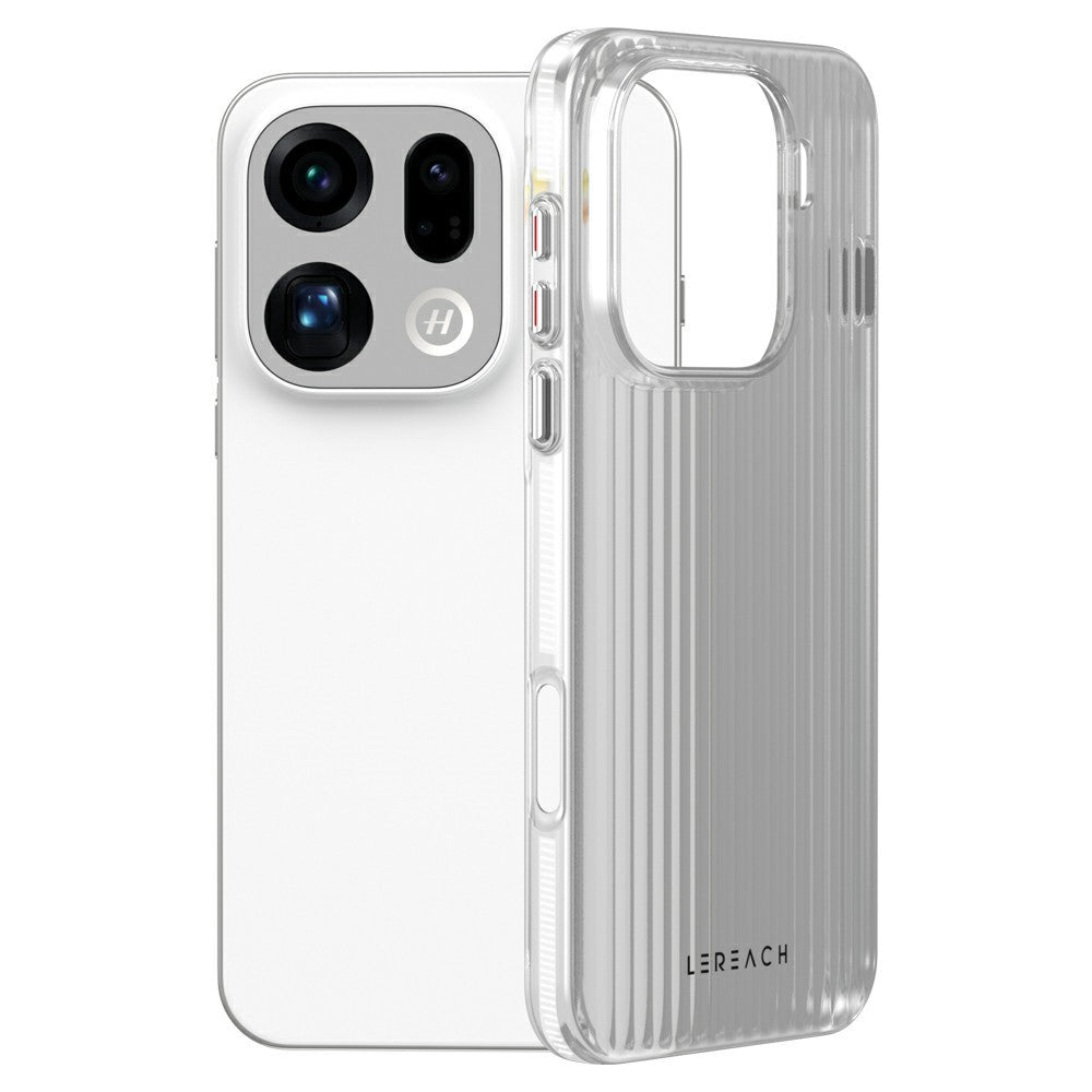LEREACH TOC Series for Oppo Find X9 Pro 5G Case Flowing Grid PC Phone Cover