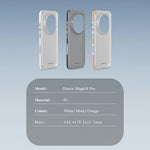 LEREACH TOC Series for Honor Magic8 Pro 5G Case Flowing Grid PC Phone Cover