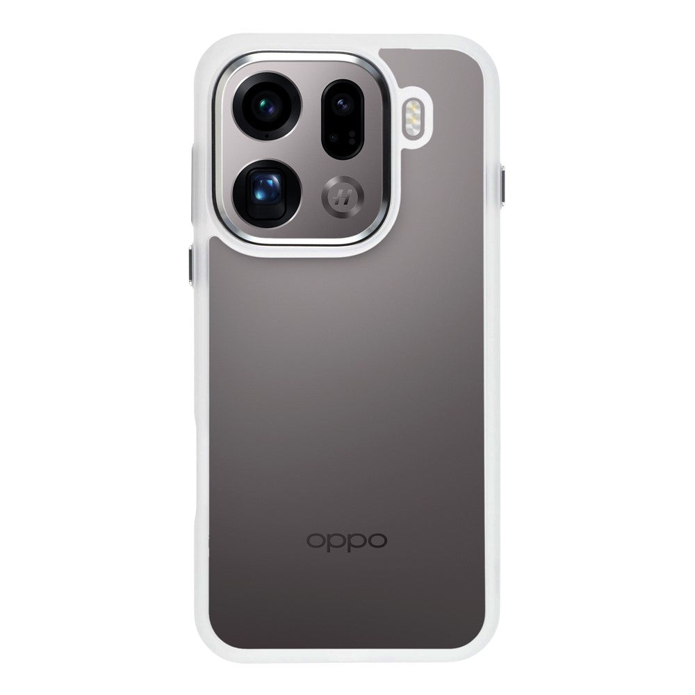 Til Oppo Find X9 Pro 5G Etui Anti-fald TPU + PC Klart Telefonbagcover