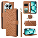 For Xiaomi Redmi Note 15 Pro 4G (Global) Leather Case Stand Wallet Phone Cover with Shoulder / Wrist Strap