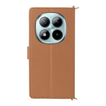 For Xiaomi Redmi Note 15 Pro 4G (Global) Leather Case Stand Wallet Phone Cover with Shoulder / Wrist Strap