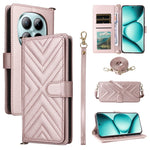 For Xiaomi Redmi Note 15 Pro 4G (Global) Leather Case Stand Wallet Phone Cover with Shoulder / Wrist Strap