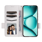 For Xiaomi Redmi Note 15 Pro 4G (Global) Case Litchi Texture Wallet Leather Phone Cover with Wrist Strap