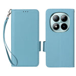 For Xiaomi Redmi Note 15 Pro 4G (Global) Case Litchi Texture Wallet Leather Phone Cover with Wrist Strap