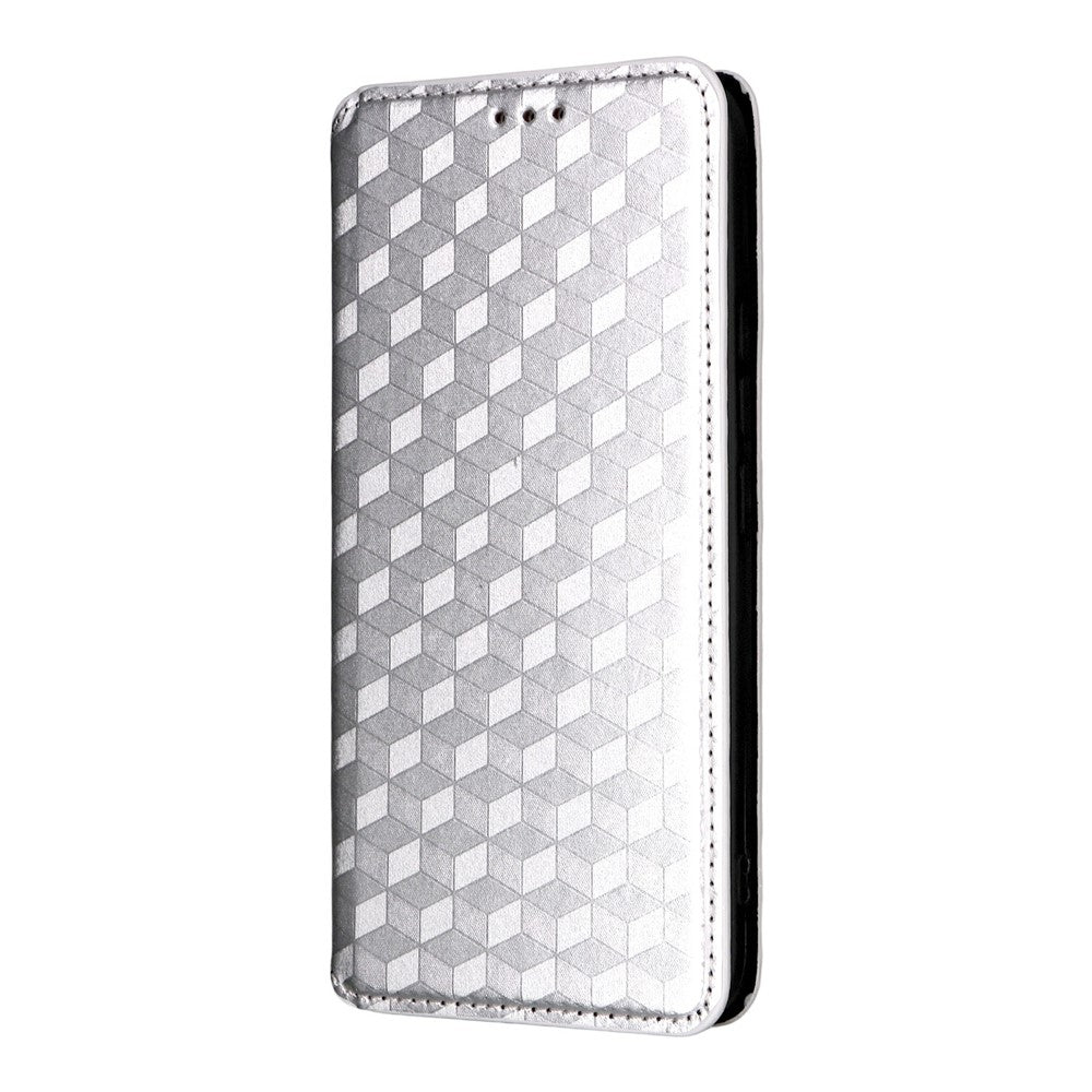 For Xiaomi Redmi Note 15 Pro 4G (Global) Case Wallet Rhombus Imprinted PU Leather Phone Cover