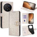 For Honor Magic8 Pro 5G Case Metal I-Buckle PU Leather Wallet Phone Cover