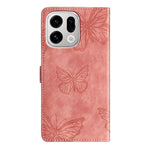 For Oppo Find X9 Pro 5G Case Butterfly Design Flip Wallet Leather Phone Cover Skin-Touch
