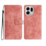 For Oppo Find X9 5G Case Butterfly Design Flip Wallet Leather Phone Cover Skin-Touch