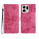 For Oppo Find X9 5G Case Butterfly Design Flip Wallet Leather Phone Cover Skin-Touch