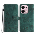 For Oppo A6 Pro 4G / Oppo F31 5G / Oppo A6 Pro 5G Case Butterfly Design Flip Wallet Leather Phone Cover Skin-Touch