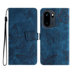 OnePlus 15R 5G / Ace 6T 5G / Ace 6 5G-skal med fjärilsdesign, fällbart läderfodral med beröringsskydd
