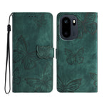 OnePlus 15R 5G / Ace 6T 5G / Ace 6 5G-skal med fjärilsdesign, fällbart läderfodral med beröringsskydd