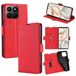 PU Leather Case for Honor 400 Smart 5G / 400 Smart 4G / X7d 4G Card Holder Phone Cover