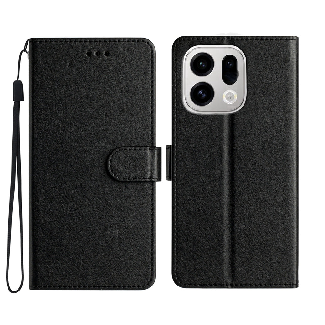 For Oppo Find X9 Pro 5G Wallet Case Leather Folio Phone Cover Magnetic Clasp