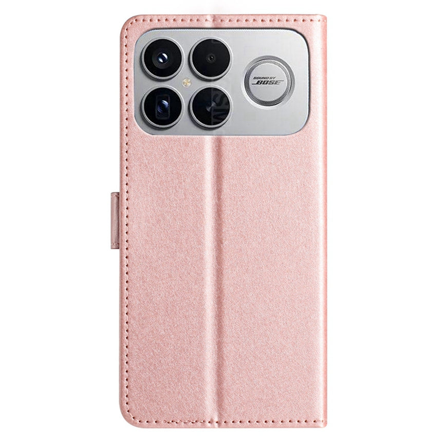 For Xiaomi Redmi K90 5G Wallet Case Leather Folio Phone Cover Magnetic Clasp