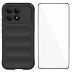 WANLONFENG HD-serien til Xiaomi Poco F8 Pro 5G / Xiaomi Redmi K90 5G, skridsikkert TPU-cover med hærdet glas
