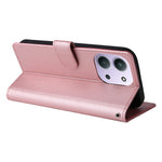 Plånboksfodral med stativ till Xiaomi Redmi 15C 4G (Global) (171mm) / Redmi 15C 5G (Global) (171mm) / Poco C85 4G (171mm) / Redmi 15R 5G, PU-läderfodral med handledsrem