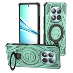 For Xiaomi Poco M8 5G / Redmi Note 15 5G (Global) Magnetic Case Rotating Kickstand TPU PC Shockproof Phone Back Cover