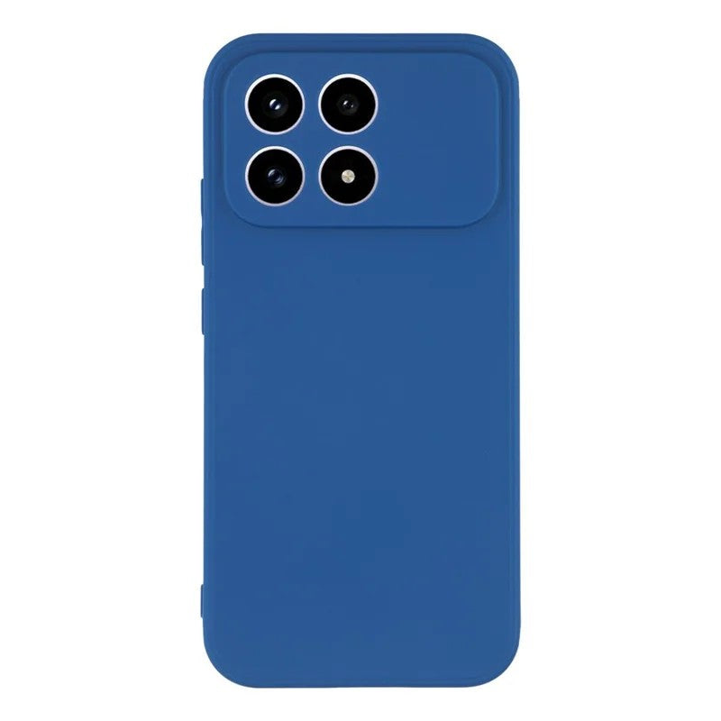 WANLONFENG För Xiaomi Redmi K90 5G Skal ZB1 Series Precisa Utskärningar Raka Kanter TPU mobilskal med 2 Styck Härdat Glas Film