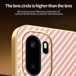 mobilskal för OnePlus 15R 5G / Ace 6T 5G / Ace 6 5G Kolfiberstrukturerat elektropläterat TPU-bakstycke