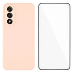 WANLONFENG-cover til OnePlus Ace 5 Ultra 5G / OnePlus Nord 5 5G, ZB-serien, præcise udskæringer, lige kanter, TPU-mobilcover med hærdet glasfilm