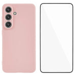 WANLONFENG För Samsung Galaxy S26 Skal ZB-serien Precisa utskärningar Raka kanter TPU-mobilskal med härdat glasfilm