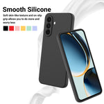 For Samsung Galaxy A57 5G Liquid Silicone Case Phone Back Cover with Hand Strap