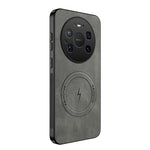WANLONFENG For Huawei Mate 80 Pro Max Magnetic Case  SD1 Series Nappa Texture PC TPU Phone Cover