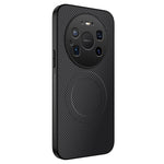 WANLONFENG Magnetiskt Skal För Huawei Mate 80 Pro Max TQ-serien Kolfiberstruktur PC TPU mobilskal