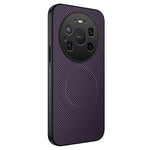 WANLONFENG Magnetiskt Skal För Huawei Mate 80 Pro Max TQ-serien Kolfiberstruktur PC TPU mobilskal