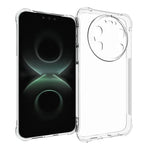 WANLONFENG For Huawei Mate 80 Pro Max Clear TPU Case  TM Series 2.0mm Phone Back Cover