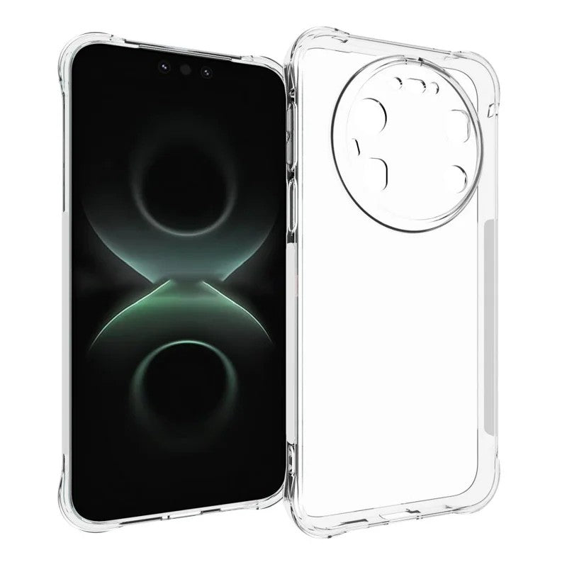 WANLONFENG For Huawei Mate 80 Pro Max Clear TPU Case  TM Series 2.0mm Phone Back Cover