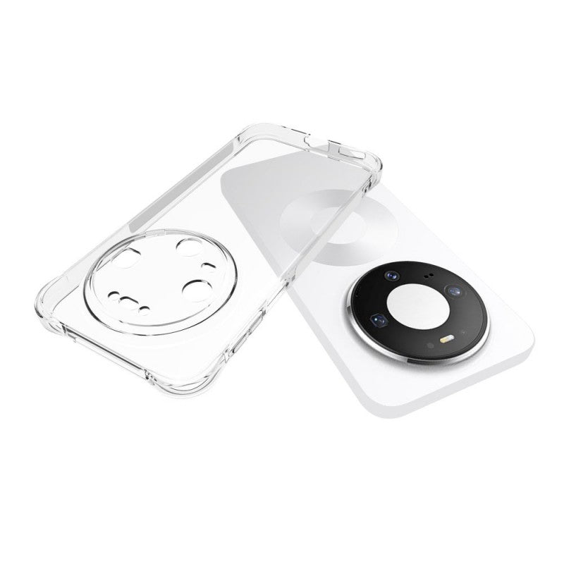 WANLONFENG For Huawei Mate 80 Pro / Huawei Mate 80 Clear TPU Case  TM Series 2.0mm Phone Back Cover
