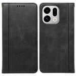 For Oppo Find X9 5G Case Hidden Magnetic Closure Calf Texture Leather Phone Cover