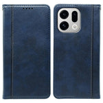 For Oppo Find X9 5G Case Hidden Magnetic Closure Calf Texture Leather Phone Cover