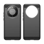 WANLONFENG Skal till Honor Magic8 Lite 5G / X9d 5G / X70 5G med skärmfilm LS-serien stort linshål borstad textur TPU-mobilskal