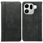 For Oppo Find X9 Pro 5G Case Hidden Magnetic Closure Calf Texture Leather Phone Cover