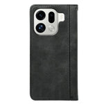 For Oppo Find X9 Pro 5G Case Hidden Magnetic Closure Calf Texture Leather Phone Cover