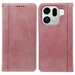 For Oppo Find X9 Pro 5G Case Hidden Magnetic Closure Calf Texture Leather Phone Cover