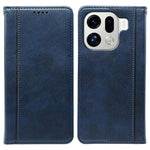 For Oppo Find X9 Pro 5G Case Hidden Magnetic Closure Calf Texture Leather Phone Cover
