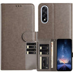 OnePlus Nord 5 5G-pungeetui i PU-læder med 8 kortpladser
