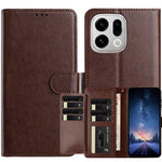 For Oppo Find X9 5G Wallet Phone Case Stand PU Leather Folio Flip Cover with 8 Card Slot