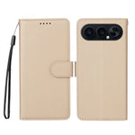 For Honor 500 Pro 5G / Honor 500 5G Case RFID Blocking 3 Card Slots PU Leather Phone Cover with Wrist Strap