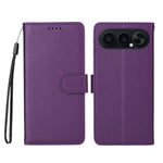 For Honor 500 Pro 5G / Honor 500 5G Case RFID Blocking 3 Card Slots PU Leather Phone Cover with Wrist Strap